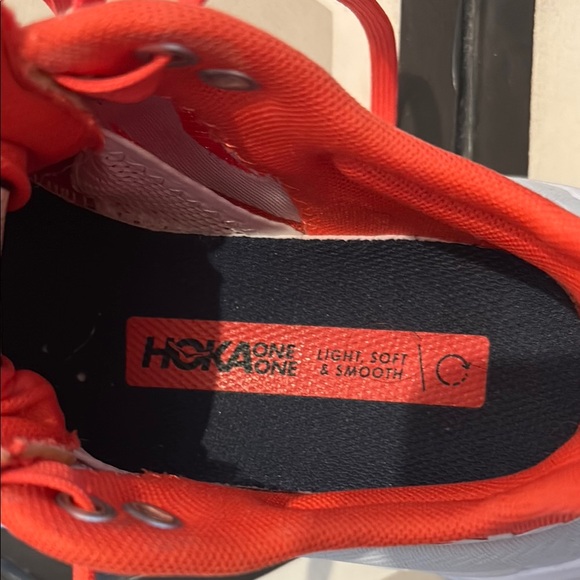 Hoka One One Red Running Shoes - Picture 6 of 6